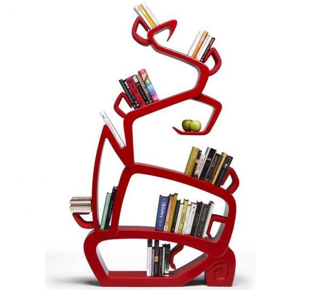 Как сделать книжную полку из ящиков: простая идея = уникальный дизайн